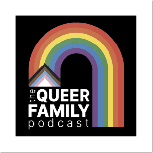 The Queer Family Podcast small logo Posters and Art